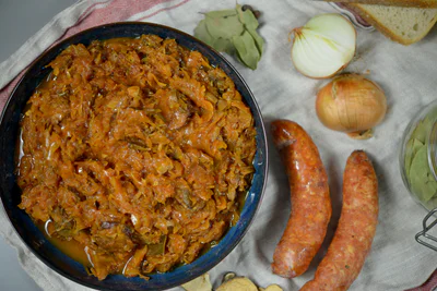 Polish Hunter's Stew {Bigos}